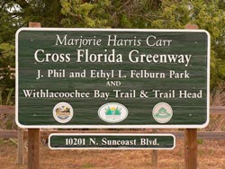 Marjorie Harris Carr Cross Florida Greenway